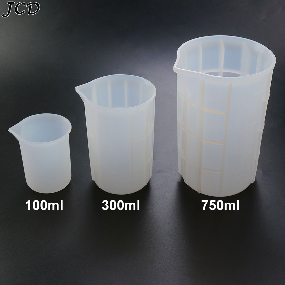 Candle Supplies Wholesale - JCD 100ML/300ML/750ML silikon ölçüm kabı ölçekli