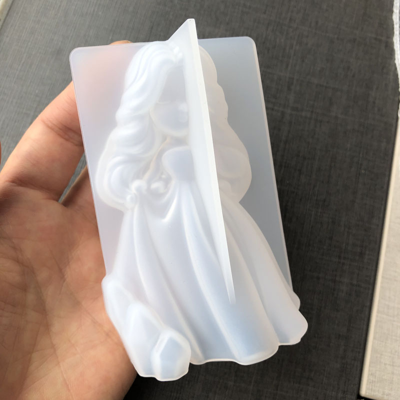 3D Sevimli Prenses Silikon Mum - Candle Supplies Wholesale incelemesi ve fiyatı