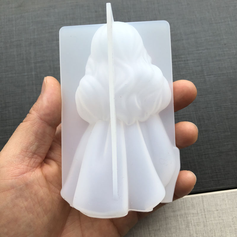 3D Sevimli Prenses Silikon Mum - Candle Supplies Wholesale incelemesi ve fiyatı