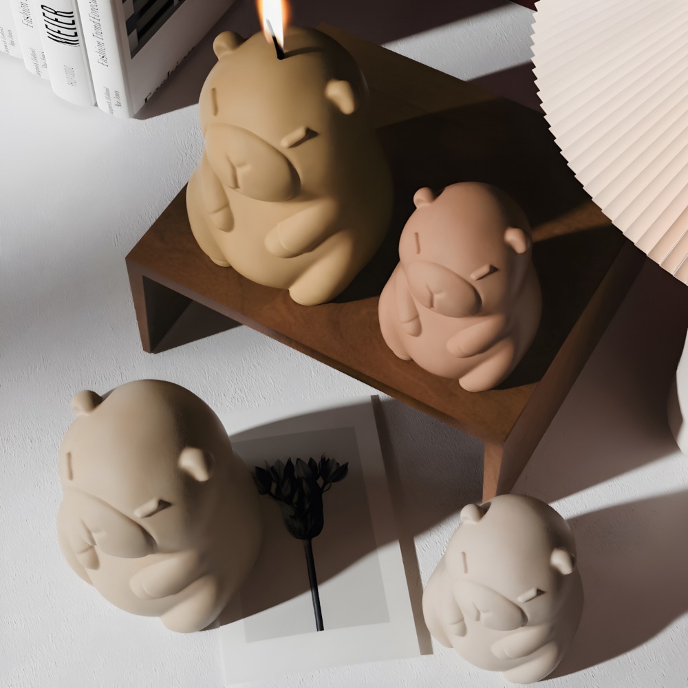 Ayakta Kapibara Kokusu Mum sil - Candle Supplies Store incelemesi ve fiyatı
