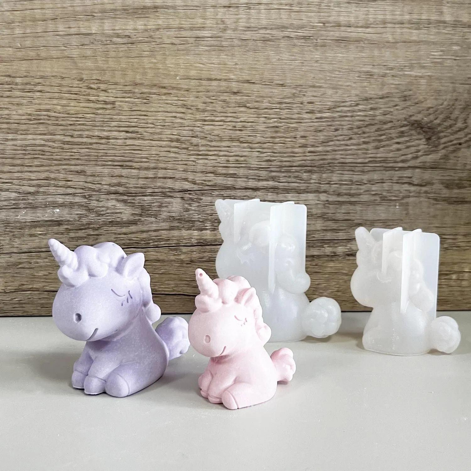 3D Geometrik Silikon Unicorn K - Candle Supplies Wholesale incelemesi ve fiyatı