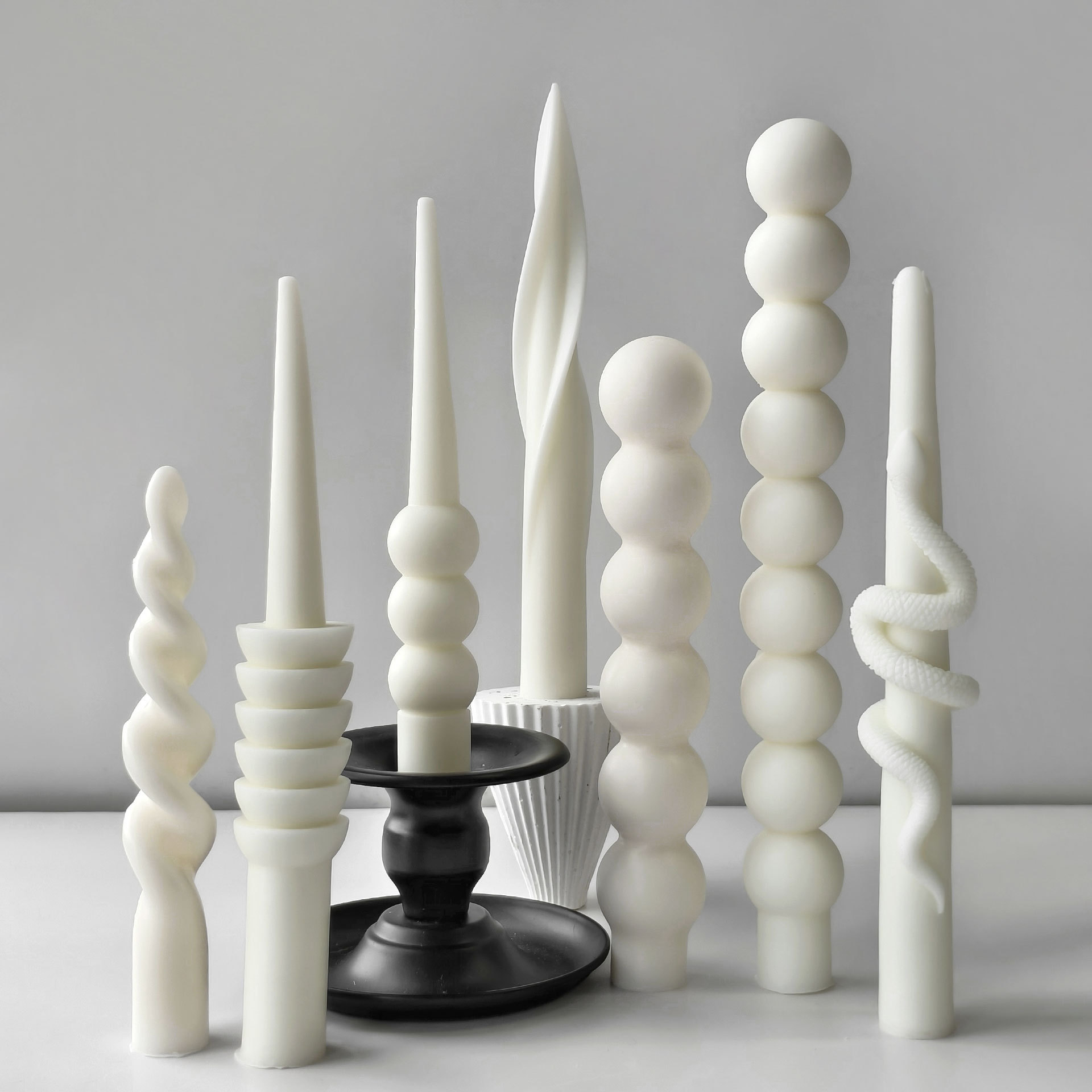 Geometrik Uzun Çubuk Mum Kalıp - Candle Supplies Store incelemesi ve fiyatı
