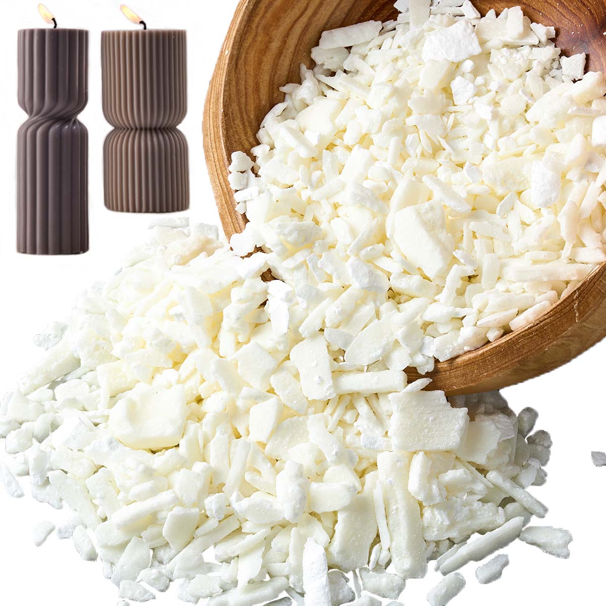 1 Pound Saf Beyaz Soya Balmumu - Candle Supplies Store incelemesi ve fiyatı
