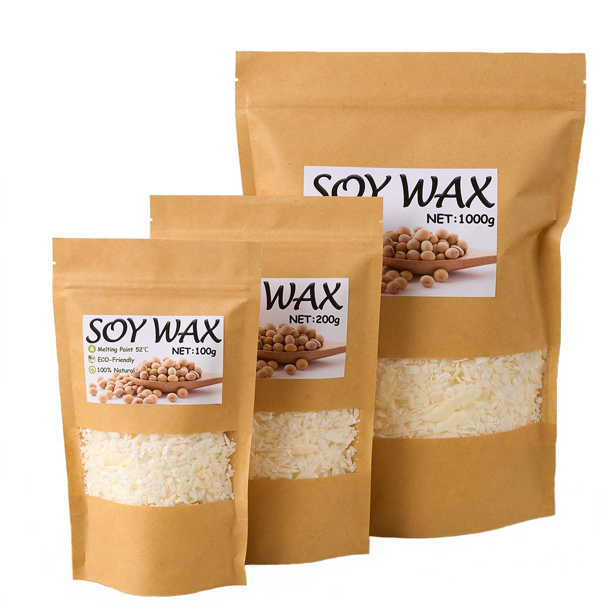 1 Pound Saf Beyaz Soya Balmumu - Candle Supplies Store incelemesi ve fiyatı